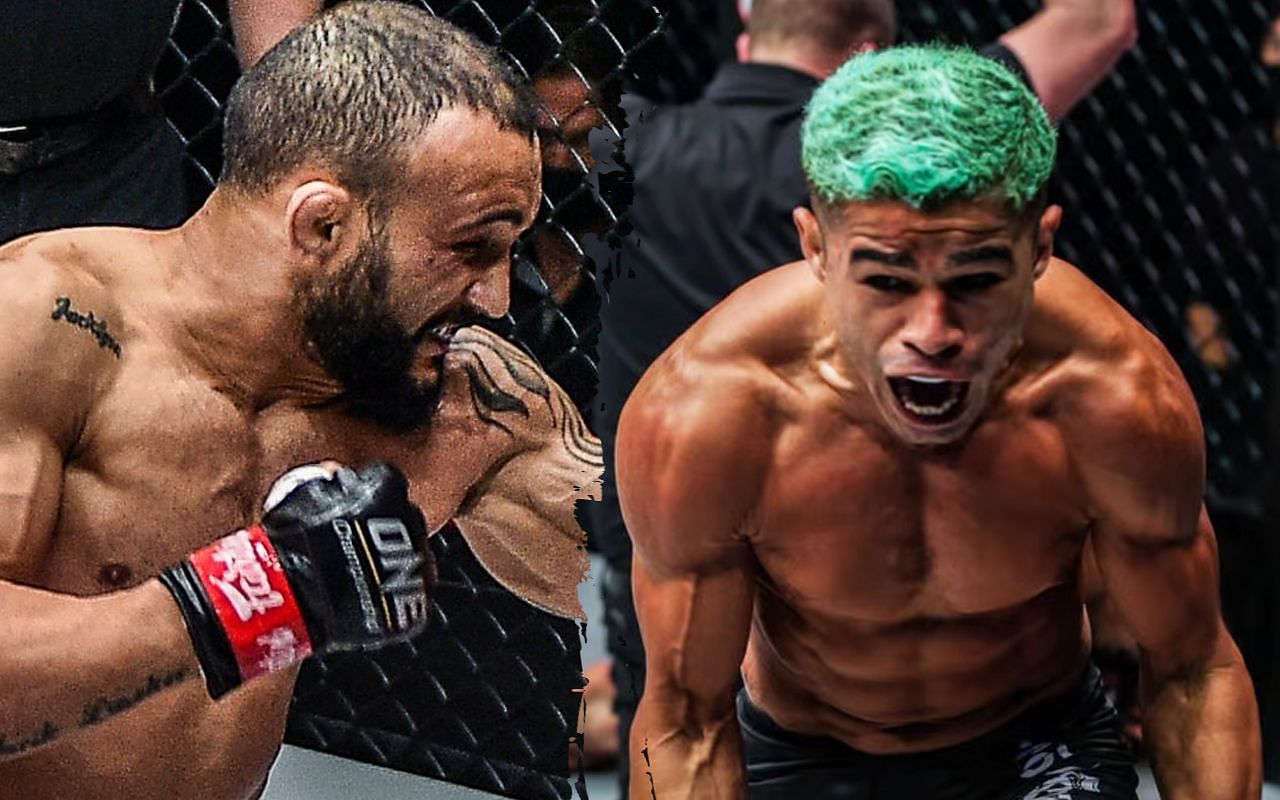 John Lineker (L) vows to let his hands go against Fabricio Andrade (R). | Photo by ONE Championship