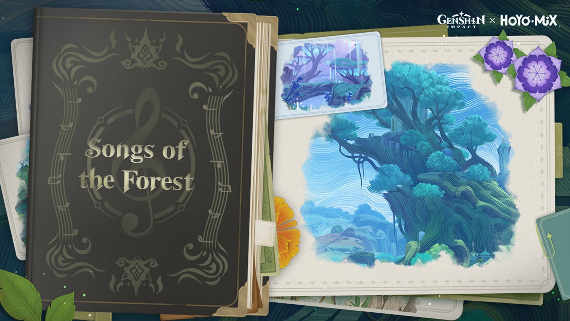 Songs of the Forest web event (Image via HoYoverse)