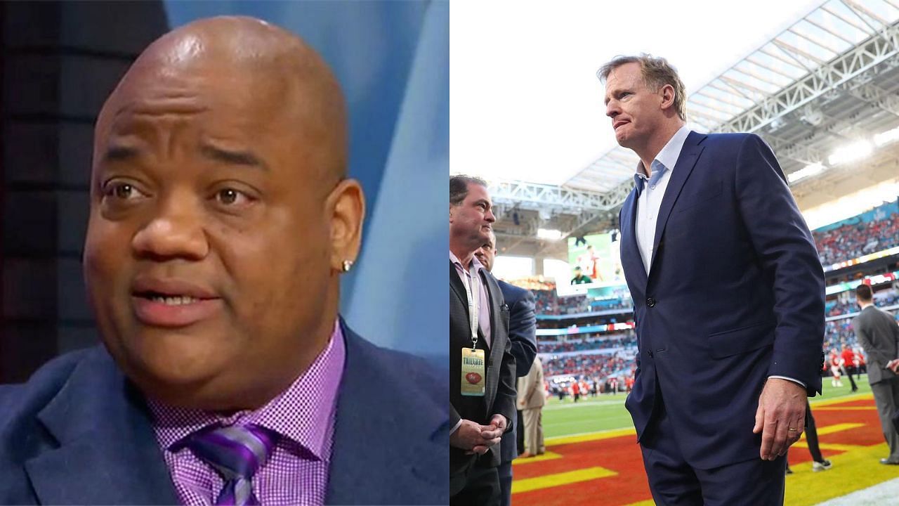 The commentator is not happy with the NFL commissioner