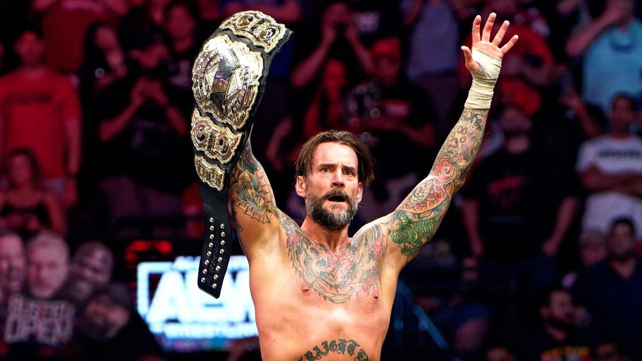 CM Punk is a former two-time AEW World Champion