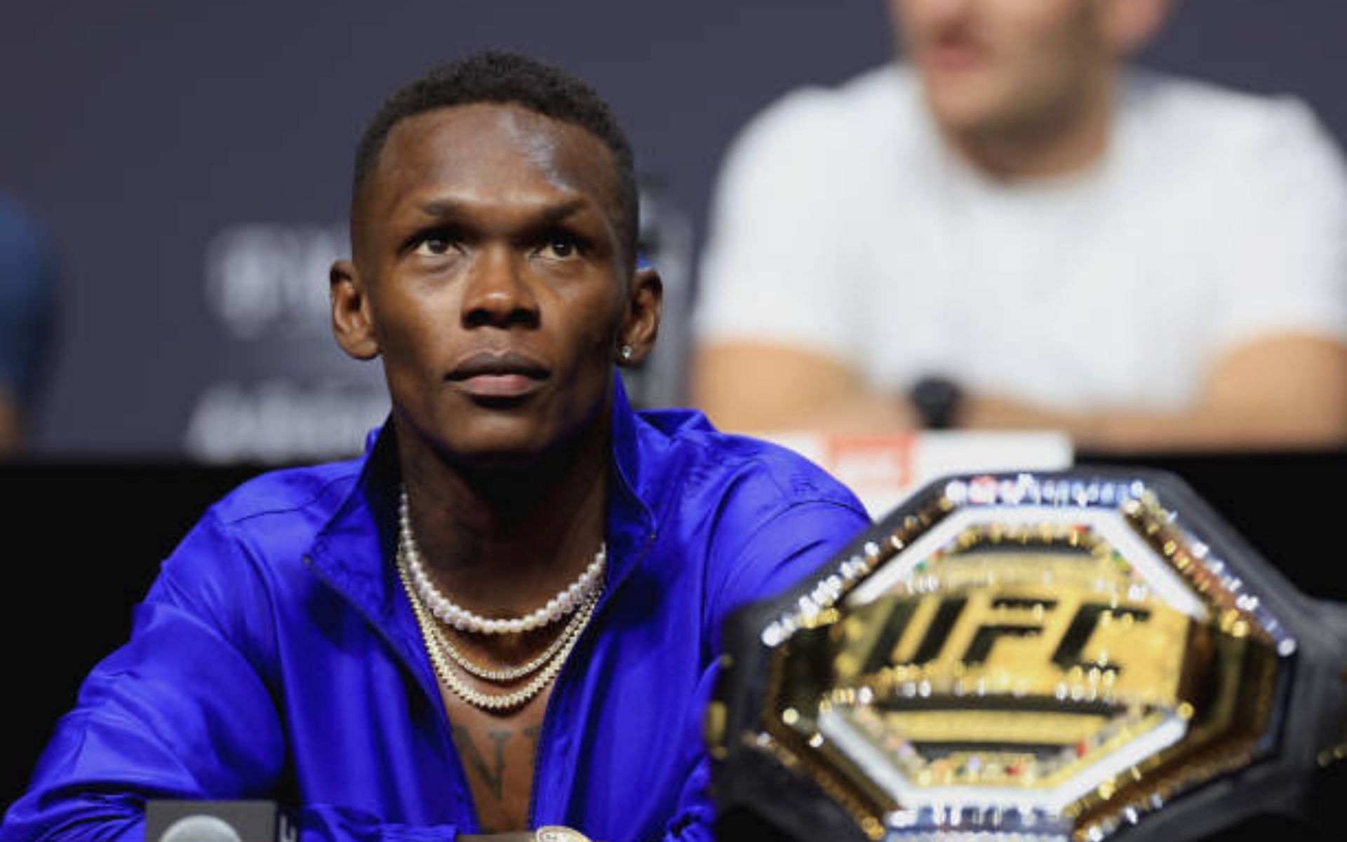 UFC middleweight champion Israel Adesanya