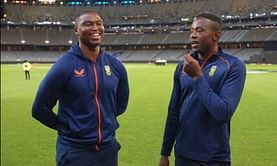 T20 World Cup 2022: “Saw you doing some Spiderman moves that I never expected” - Lungi Ngidi, Kagiso Rabada discuss South Africa’s win over India