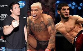 "That's not what jiu-jitsu was made for"– Chael Sonnen breaks down why he thinks Charles Oliveira won't be able to submit Islam Makhachev from the bottom