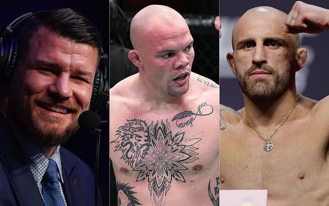 "Lower center of gravity" - Michael Bisping and Anthony Smith explain why "ball of muscle" Alexander Volkanovski might pose a threat to Islam Makhachev