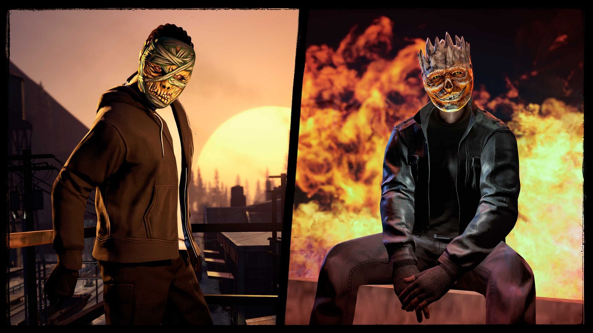 The free masks (Image via Rockstar Games)