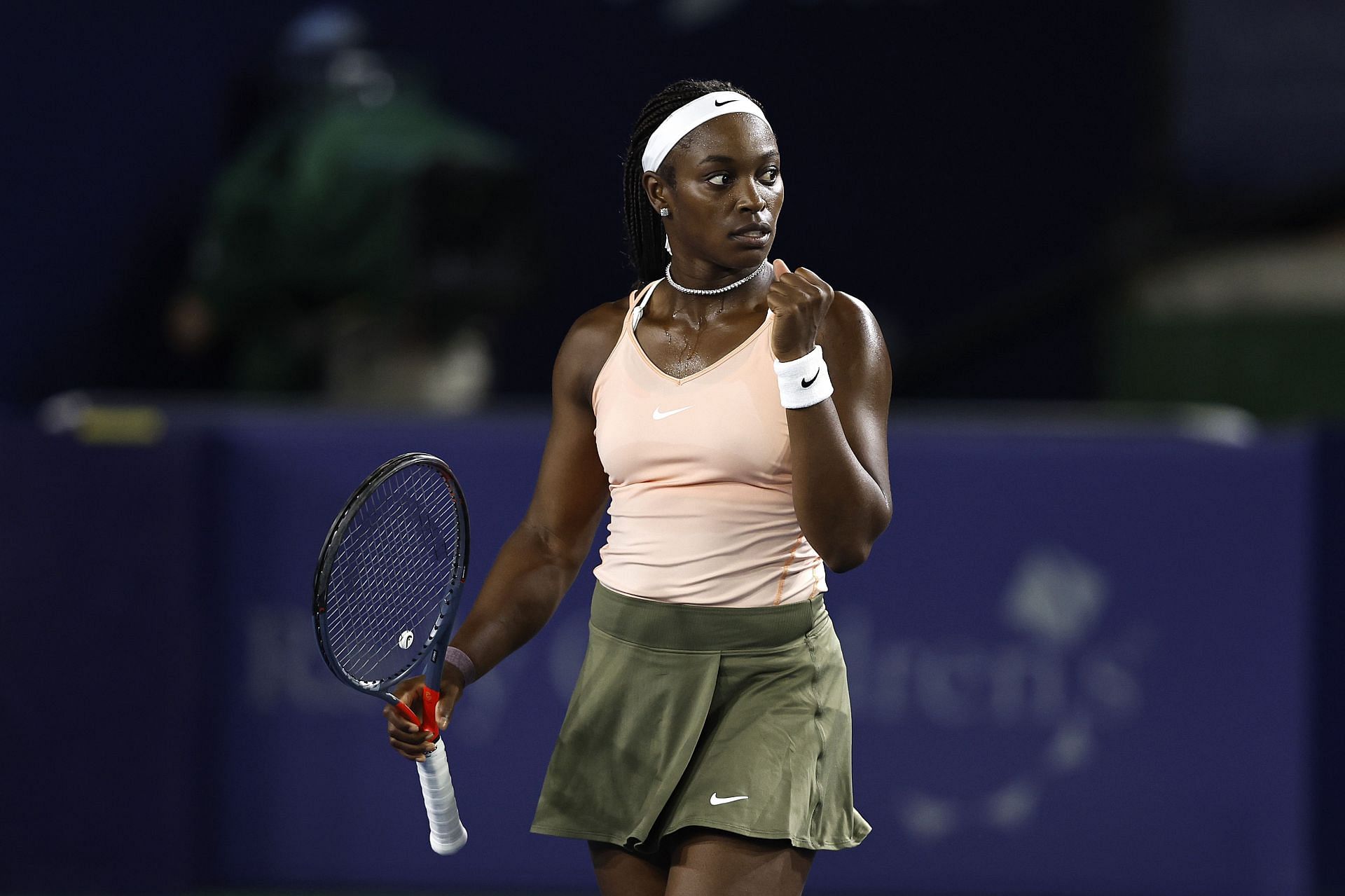 Sloane Stephens at the 2022 San Diego Open.