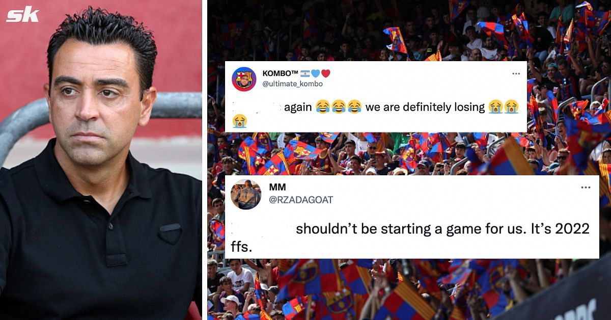 Barcelona fans destroy Xavi for starting 