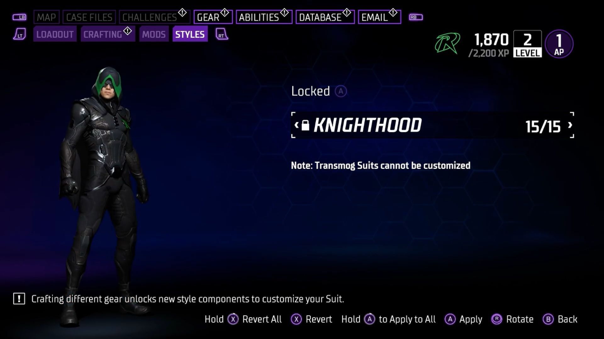 Knighthood (Image via YouTube - BloodThirstyLord)