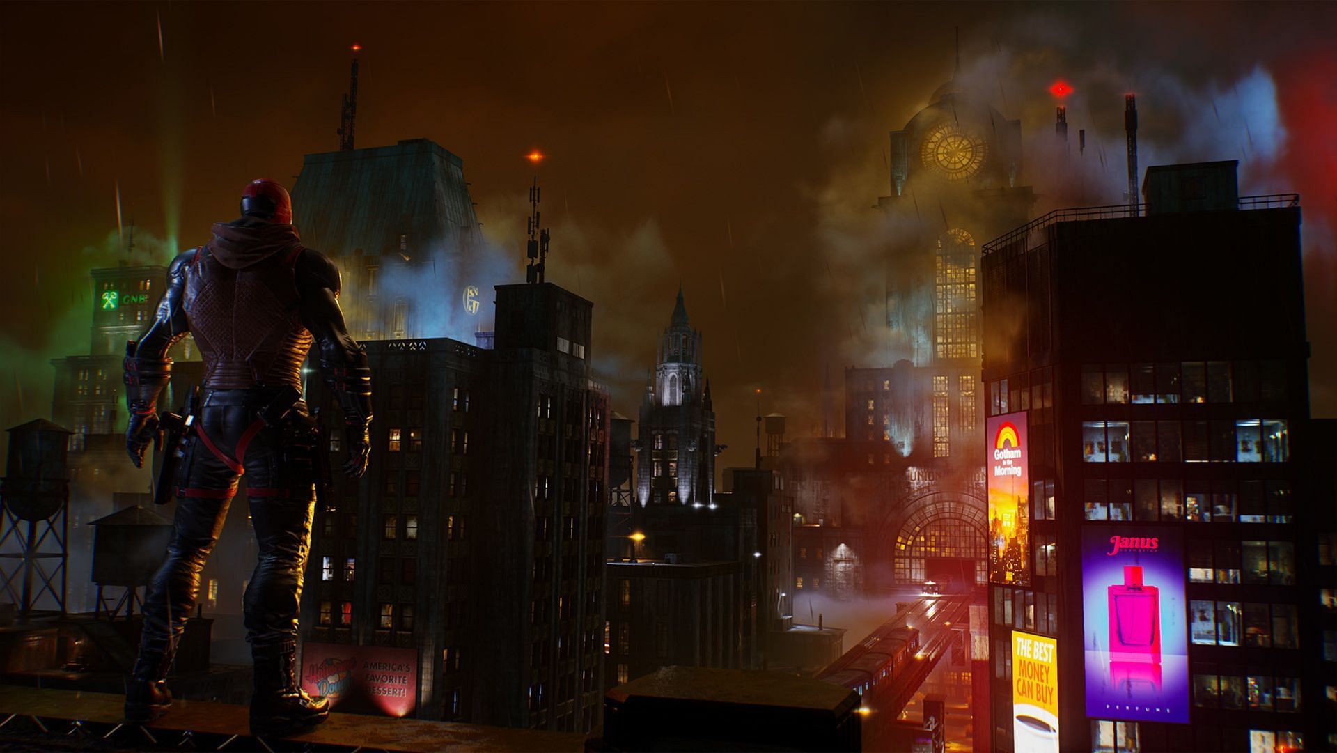 Gotham Knights will offer a densely packed, highly detailed and dynamic open world for players to explore (Image via WB Games Montreal)