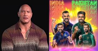 The Rock sends a big message ahead of India vs. Pakistan T20 World Cup match