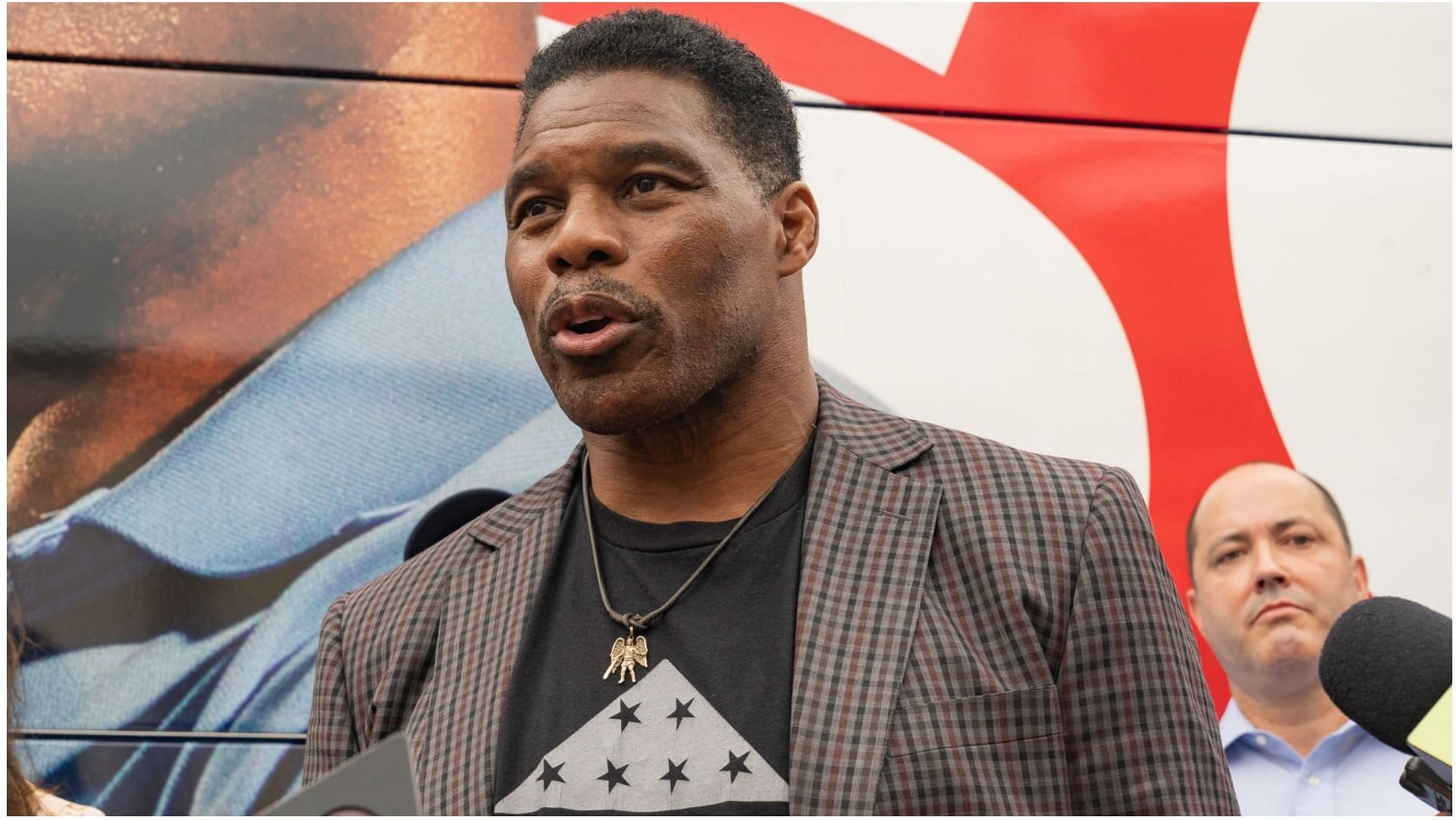Herschel Walker has been accused of paying his ex-girlfriend for an abortion (Image via Megan Varner/Getty Images)