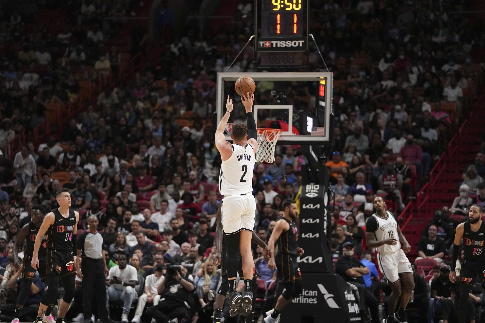 Brooklyn Nets v Miami Heat