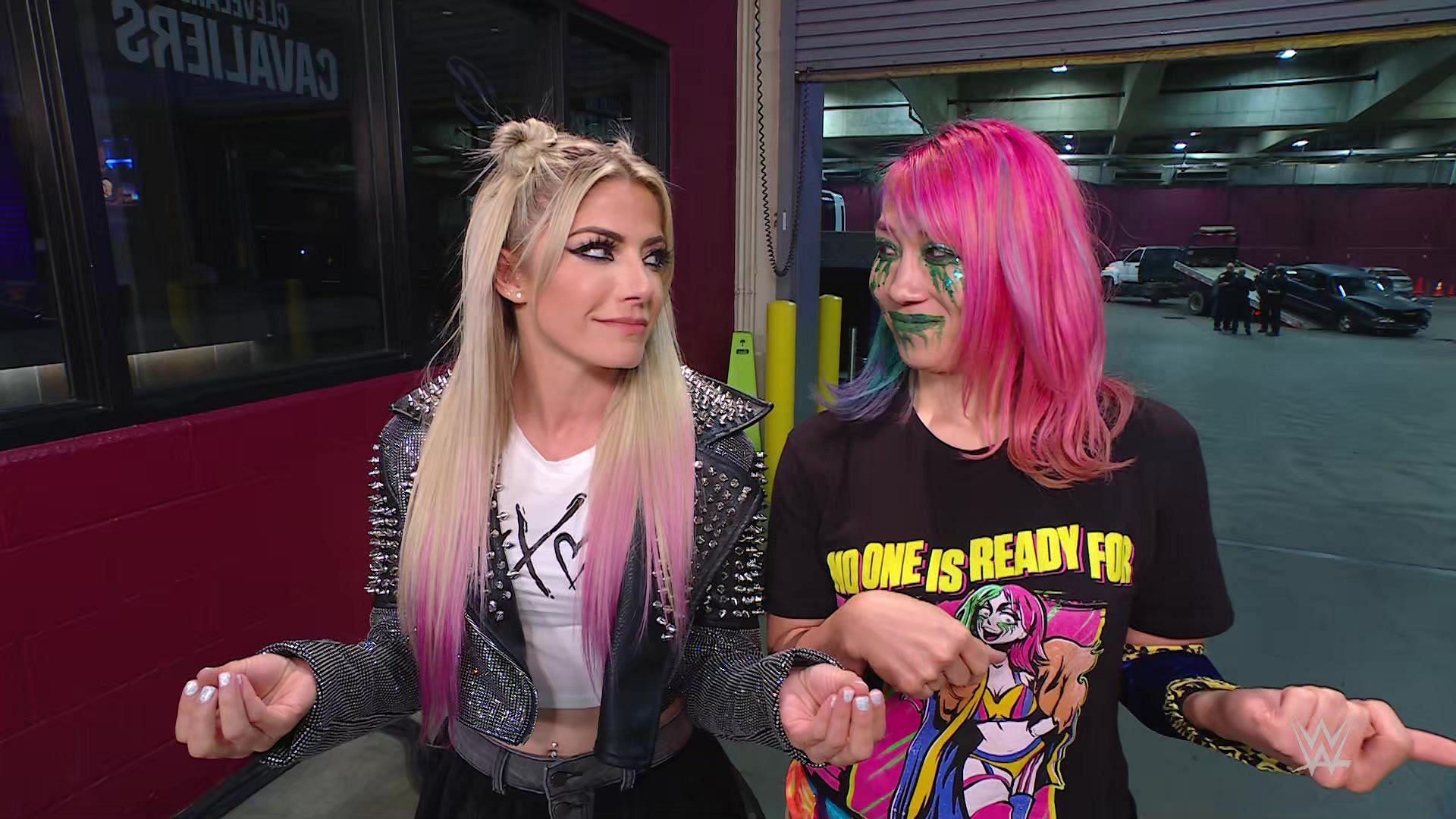 Alexa Bliss and Asuka