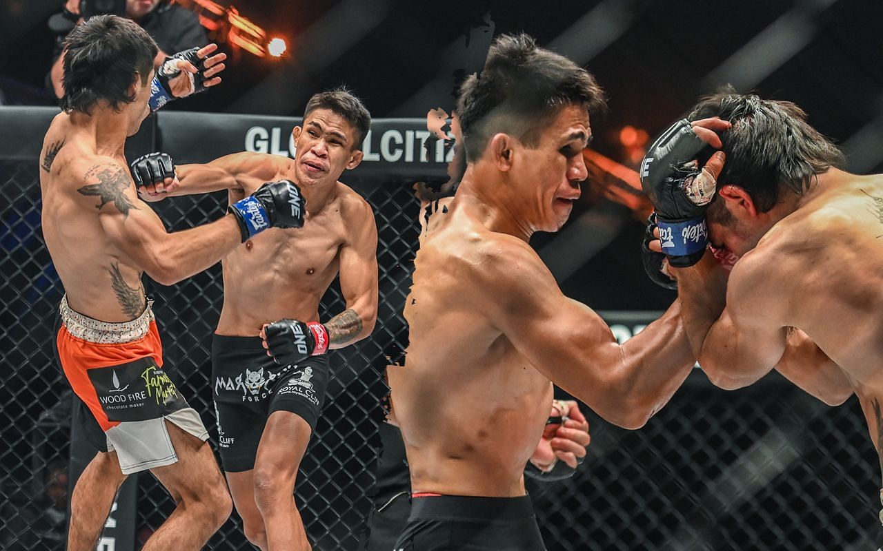 Jeremy Miado beats Danial Williams in the lead card of ONE on Prime Video 3. [Photos ONE Championship]