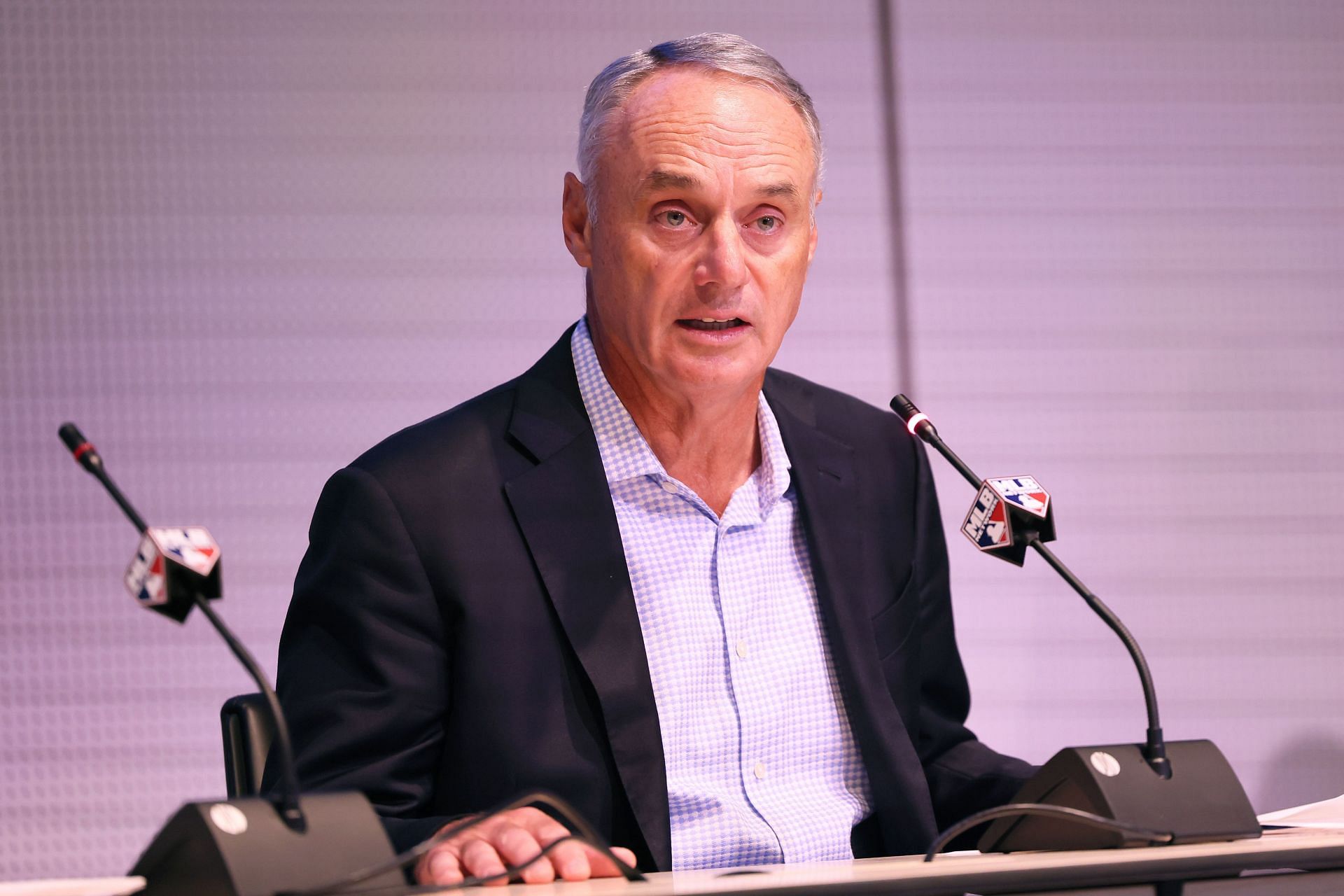 Rob Manfred - Major League Baseball Announces Rule Changes