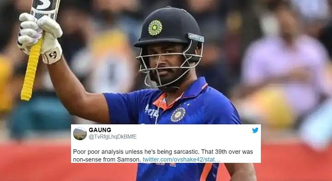 IND vs SA 2022: "That 39th over was non-sense from Samson"- Fans react as Sanju Samson smashes unbeaten 86 off 63, nearly guides India to victory