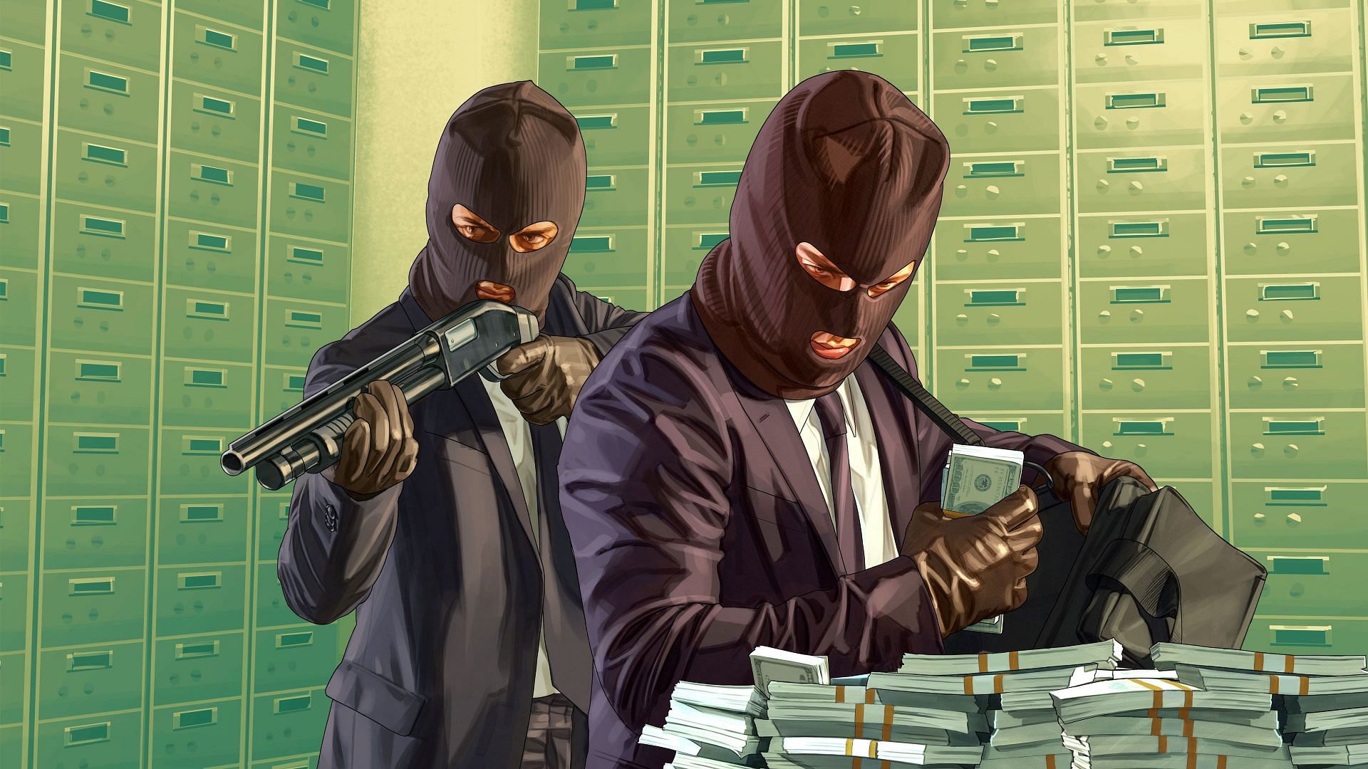 Heists were a huge addition to GTA Online (Image via Rockstar Games)