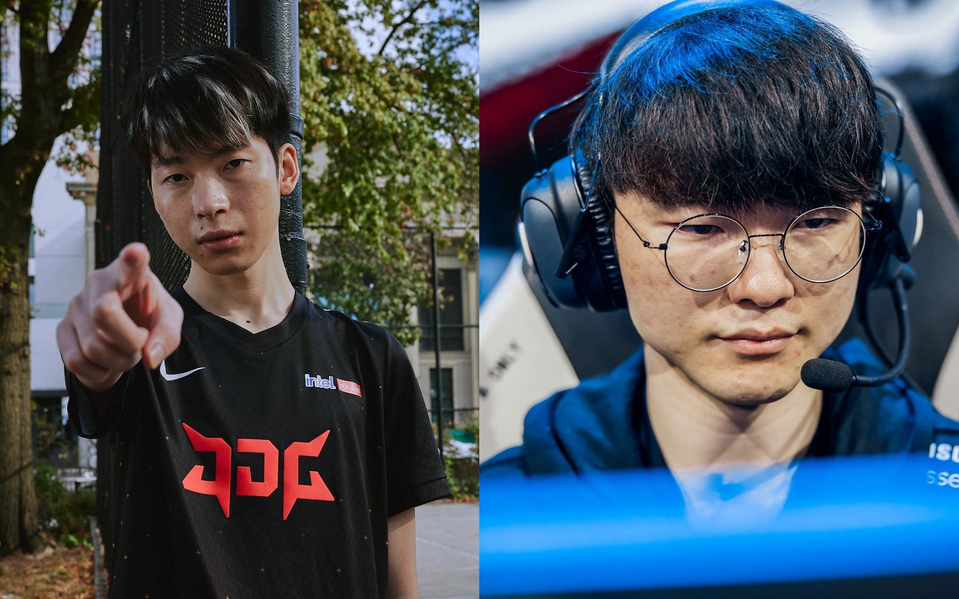 JDG vs T1 will be a really exciting game at Worlds 2022 (Image via Riot Games)