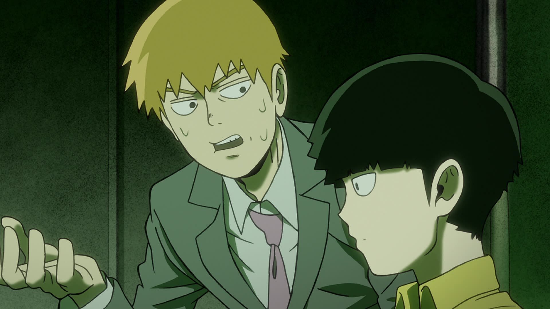 Mob and Reigen (Image via Studio Bones)