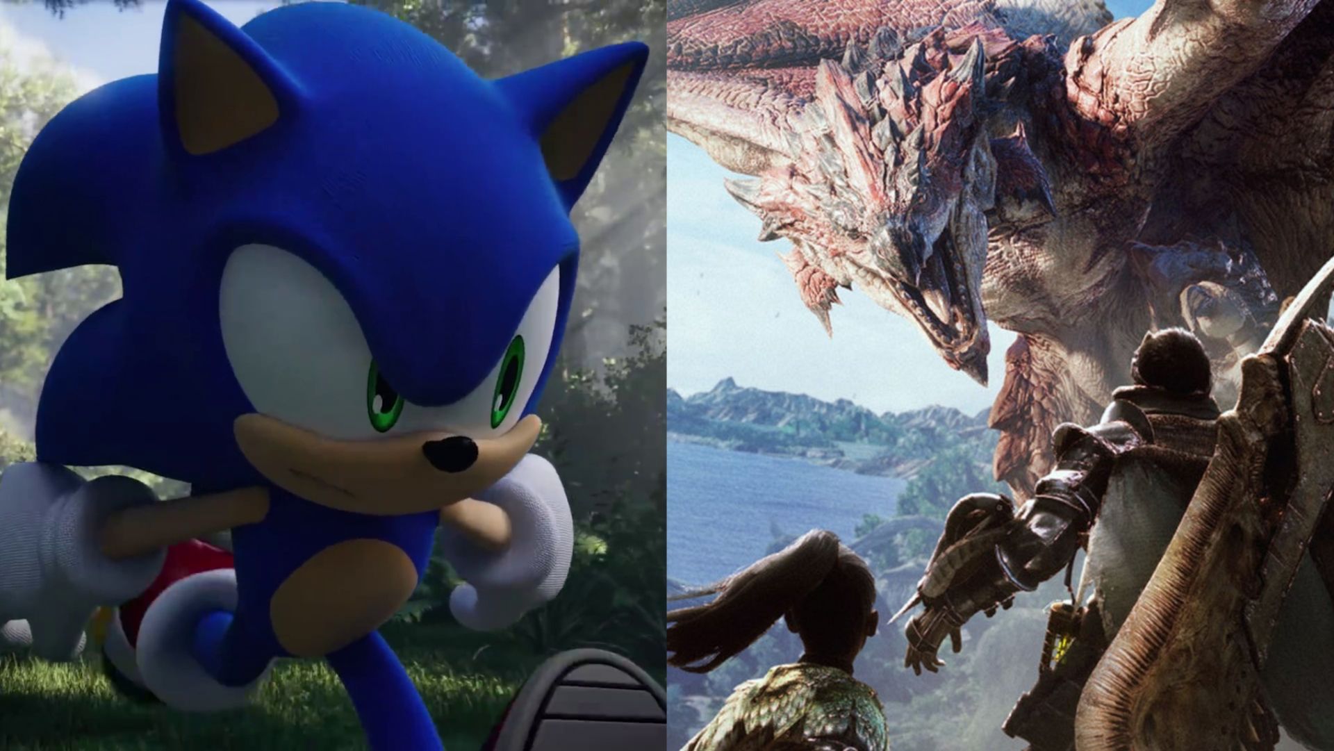 Sonic Frontiers terá DLC de Monster Hunter em novembro