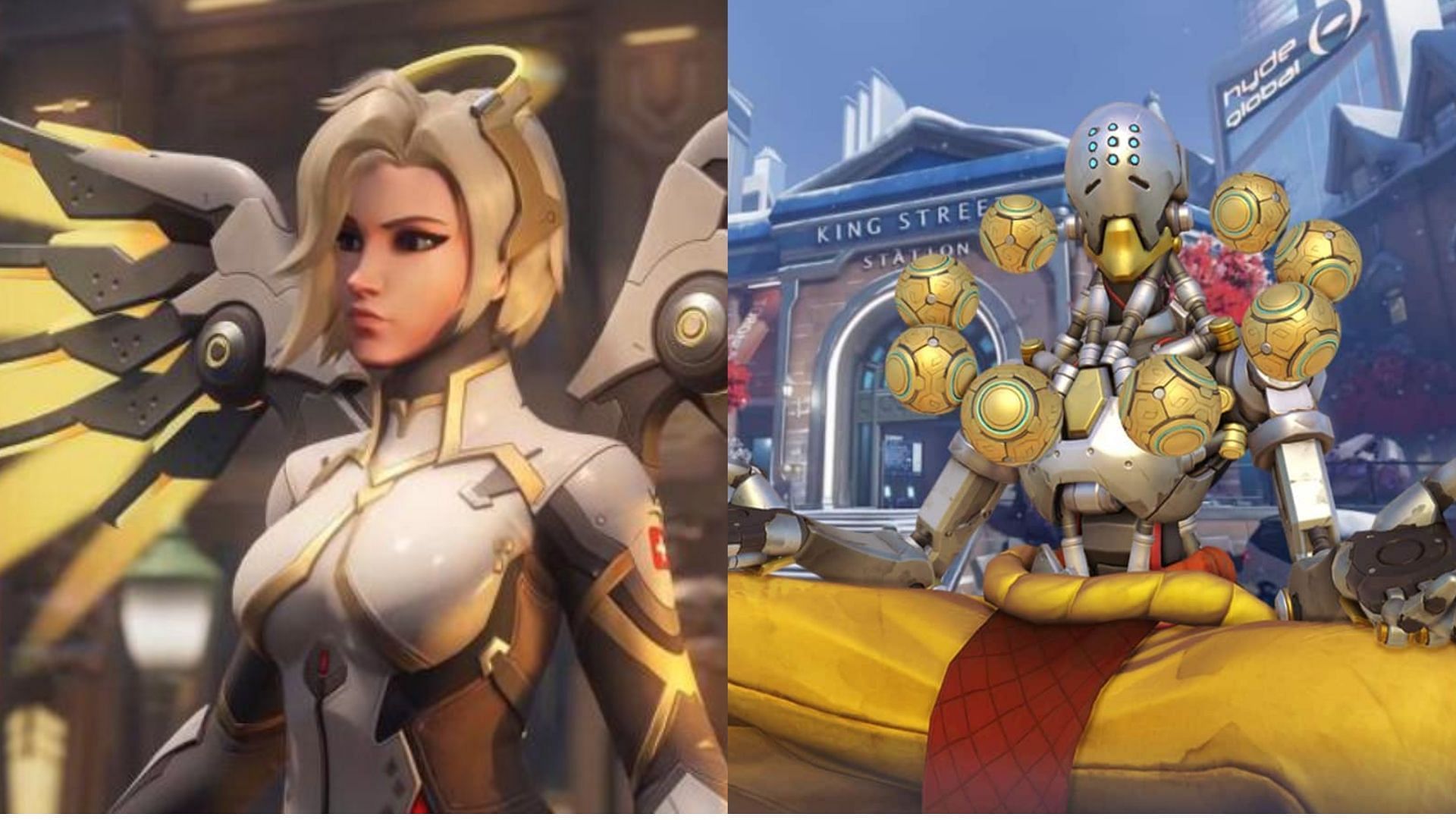 Best of Mercy and Zenyatta Team comp in Overwatch 2 (Image via Blizzard Entertainment)