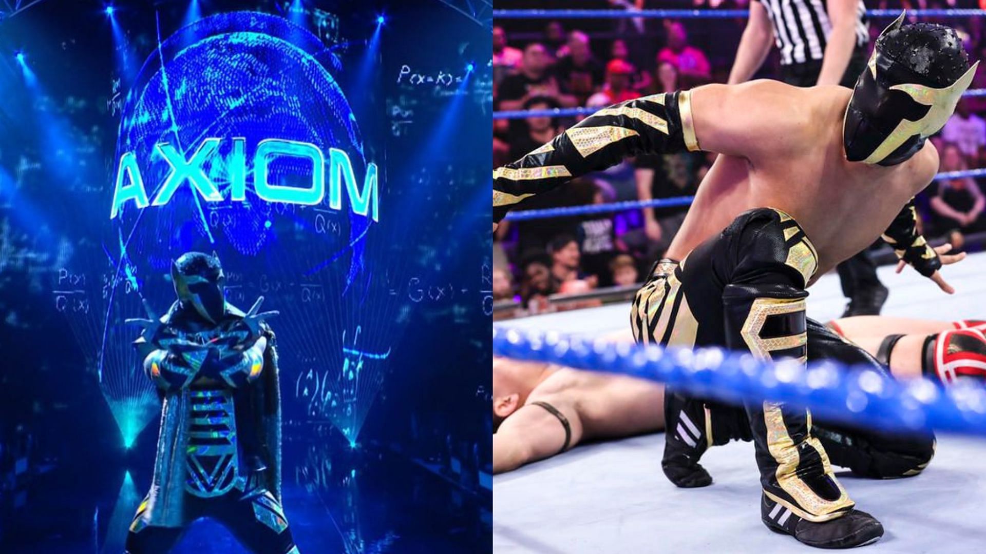 WWE Superstar Axiom was in action on the recent episode of NXT