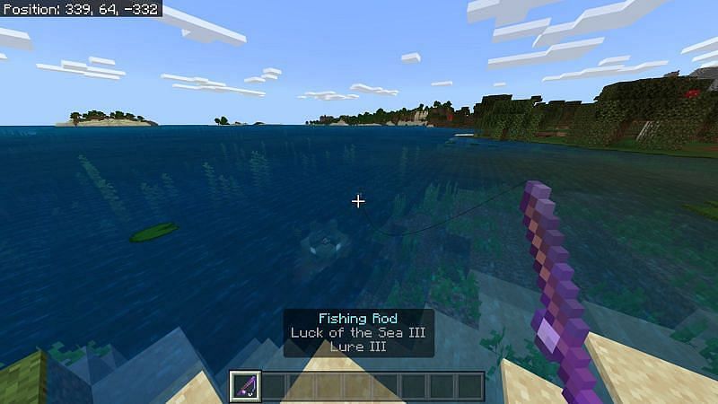 How to Get Protection in Minecraft as fishing as treasure loot