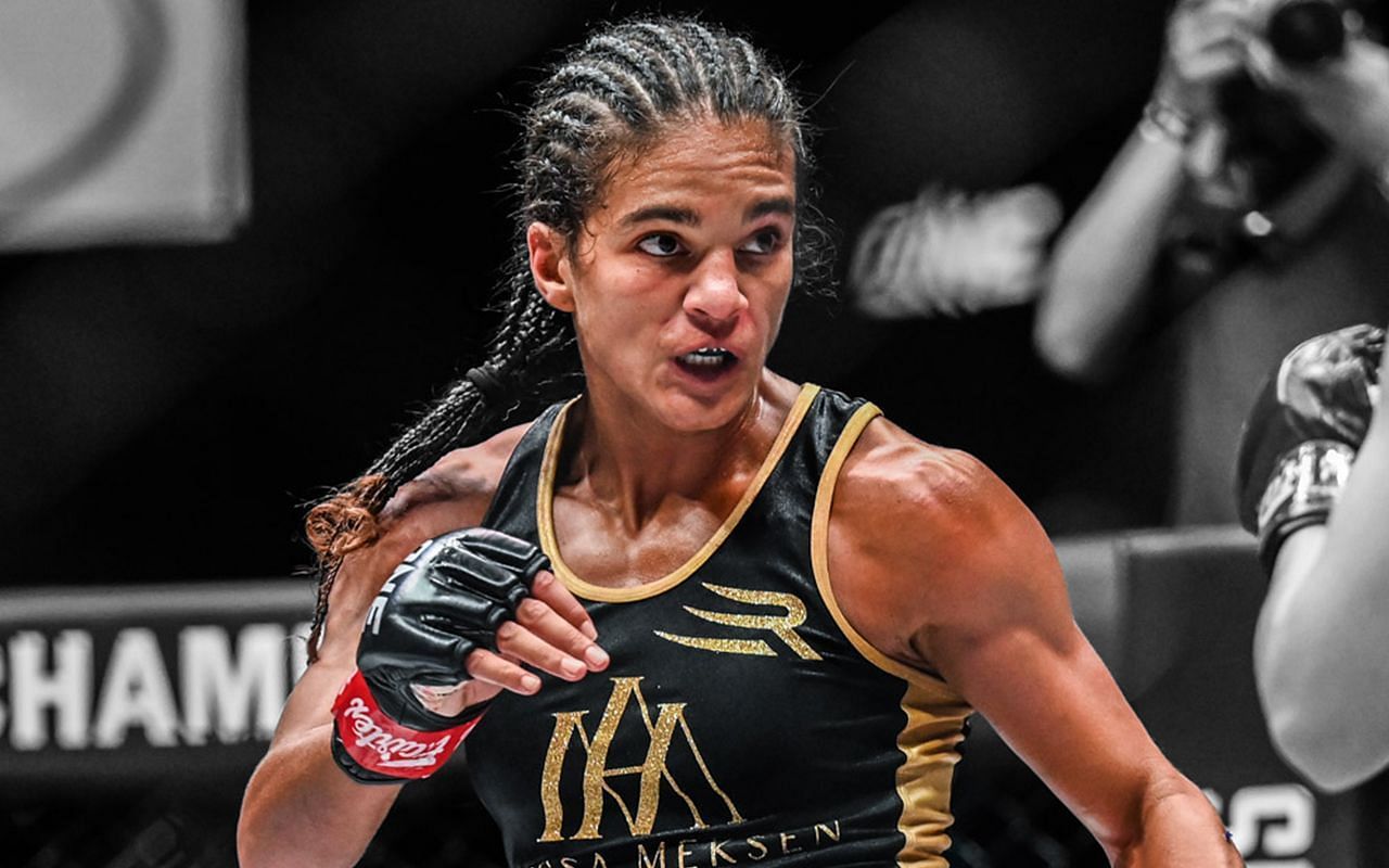 Top kickboxing and Muay Thai contender Anissa Meksen [Credit: ONE Championship]