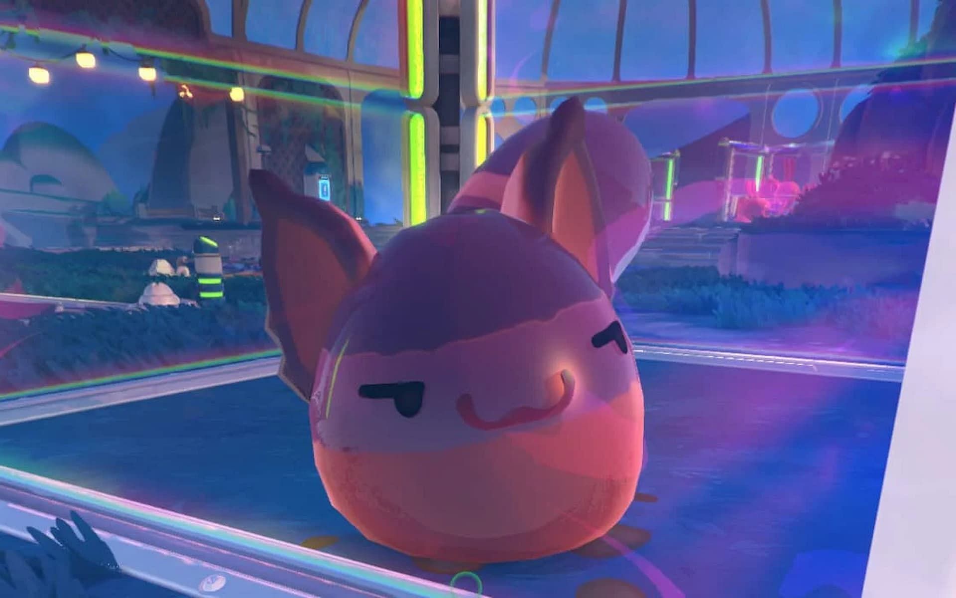 Ringtails Slimes are brand new in Slime Rancher 2 (Image via Monomi Park)