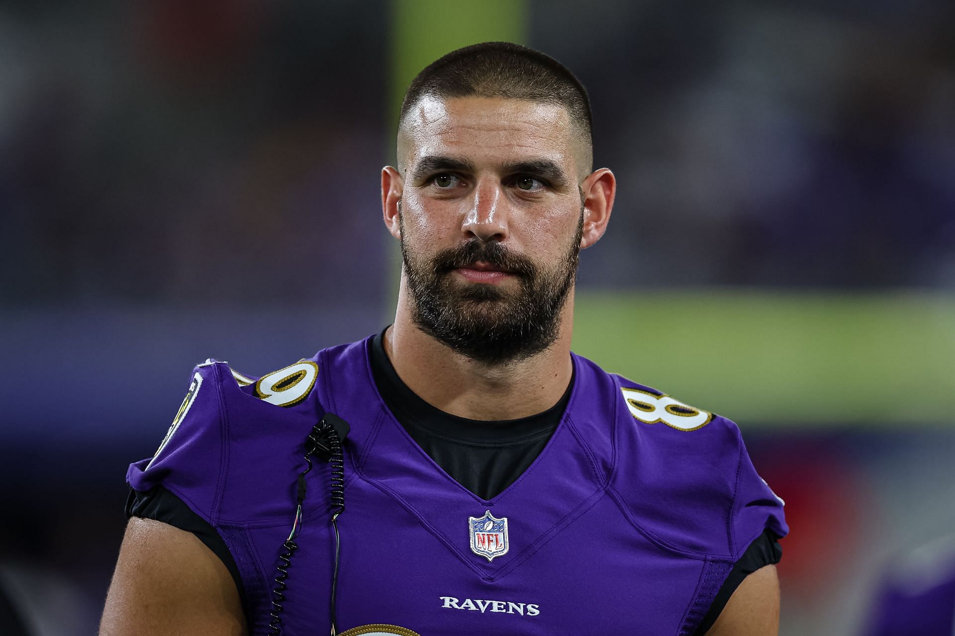 Baltimore Ravens' Mark Andrews says he dealt with high ankle