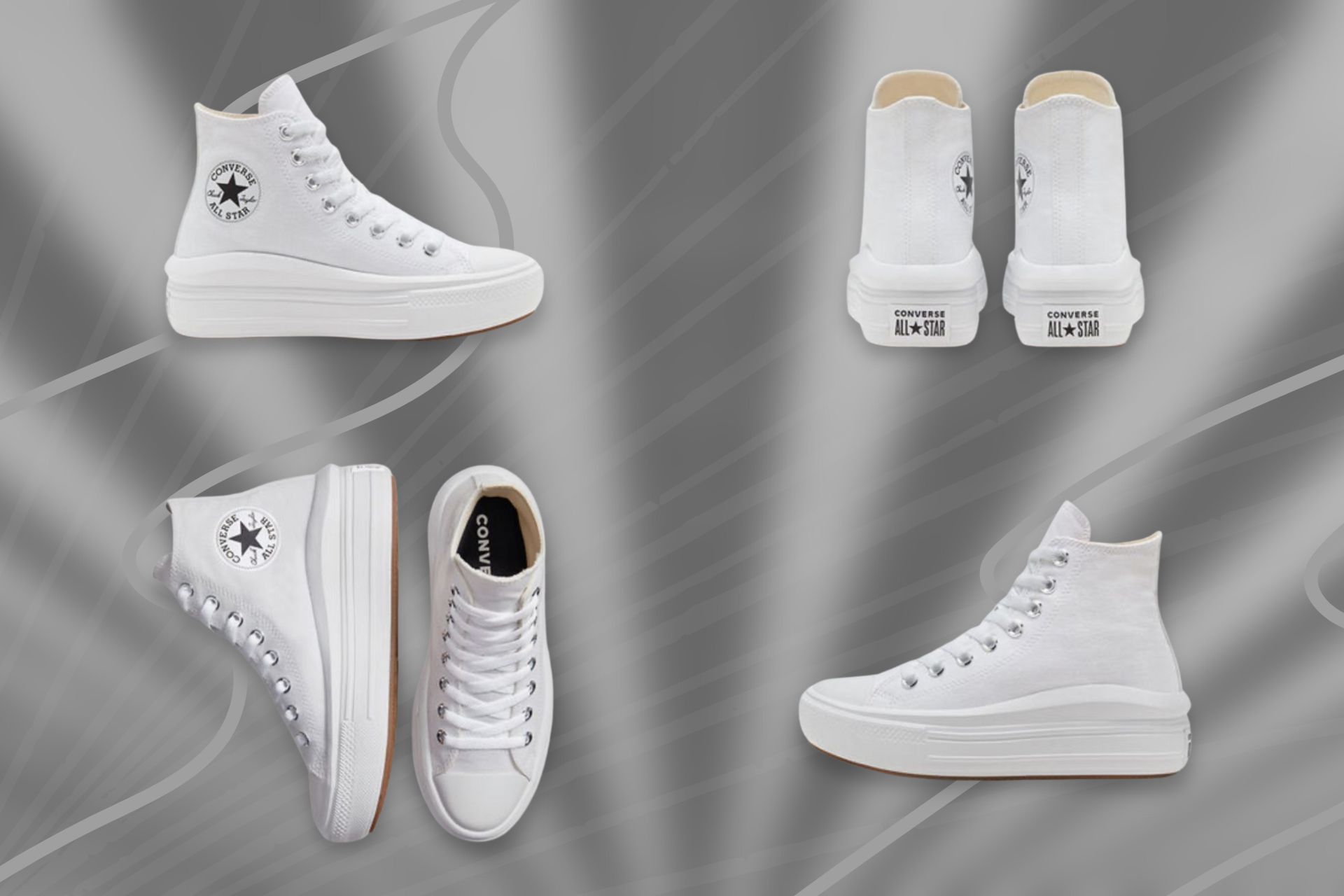 Take a closer look at the Chuck Taylor All-Star Move Platform shoes (Image via Sportskeeda)