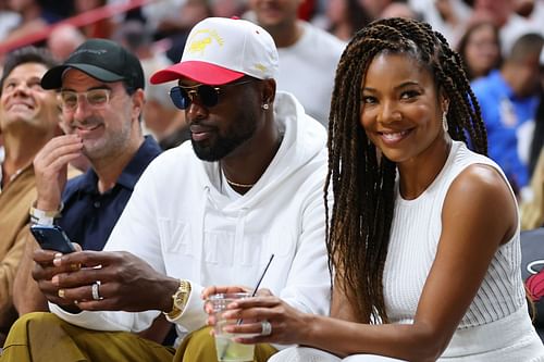 Dwyane Wade and Gabrielle Union.