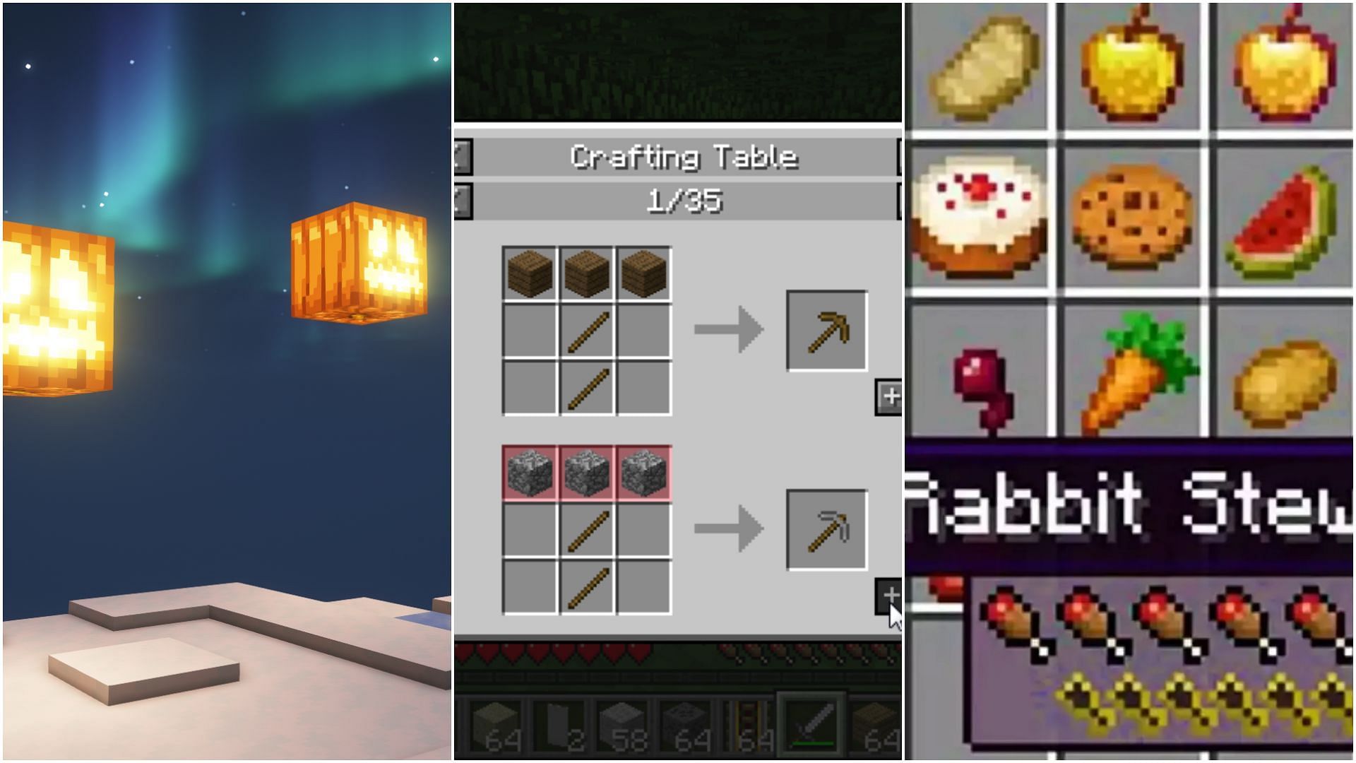 Loads of mod features can be added to Minecraft to improve the game