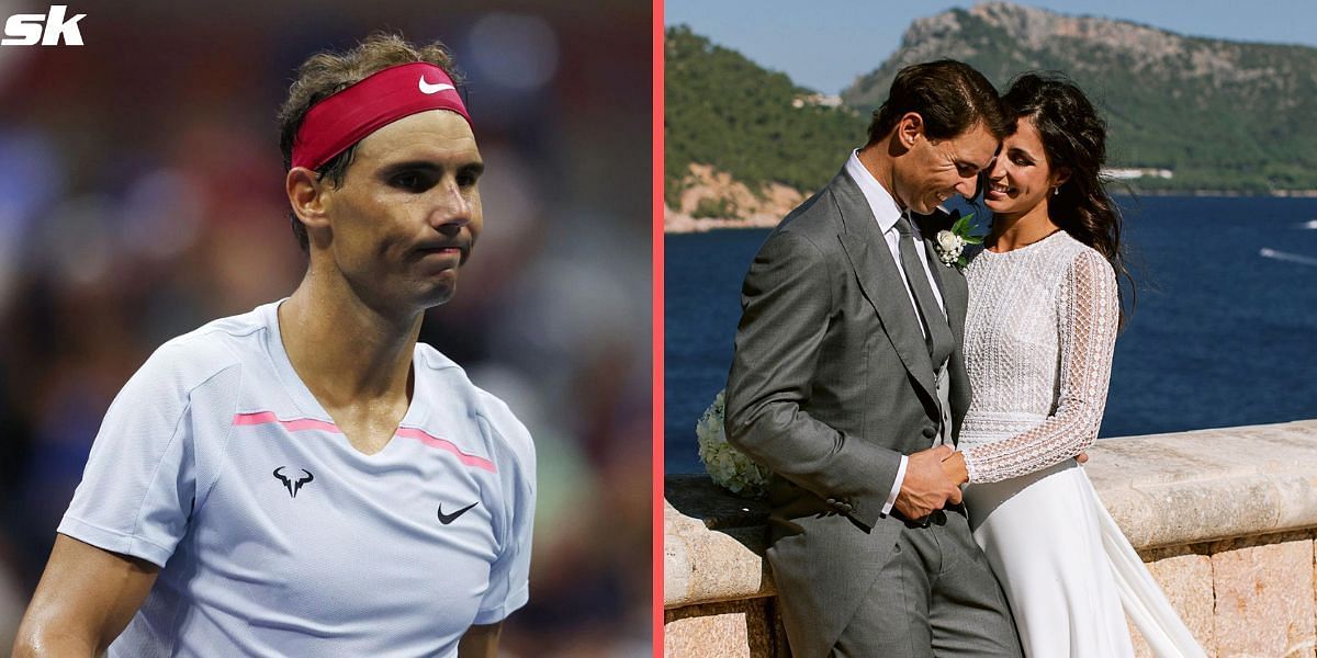 Rafael Nadal and his wife Maria Francisca Perello.