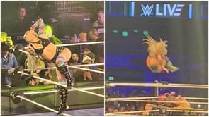 Liv Morgan botches finishing move on former women’s champion at WWE live event