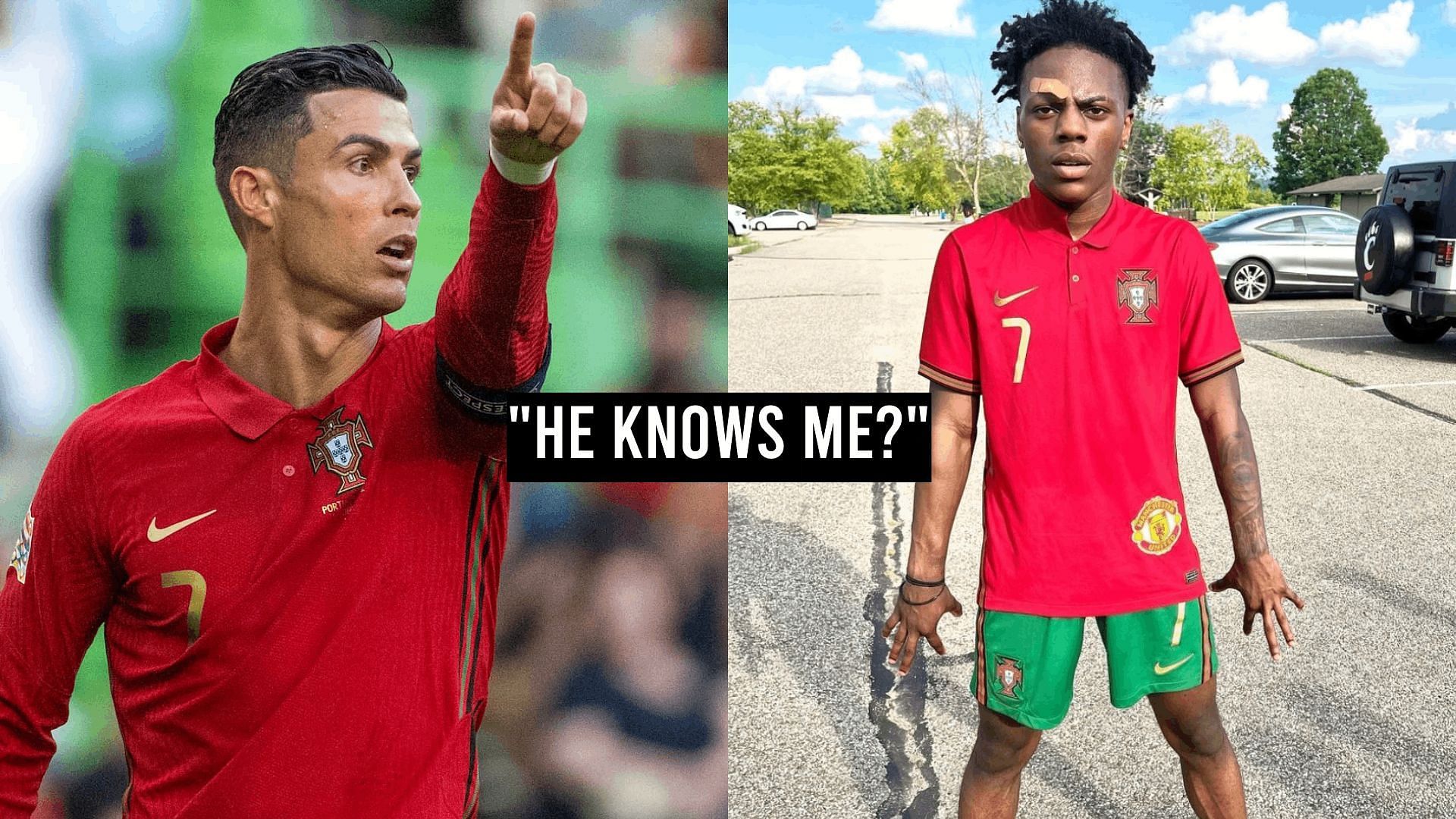 IShowSpeed learns that his idol knows about him (Image via Sportskeeda)
