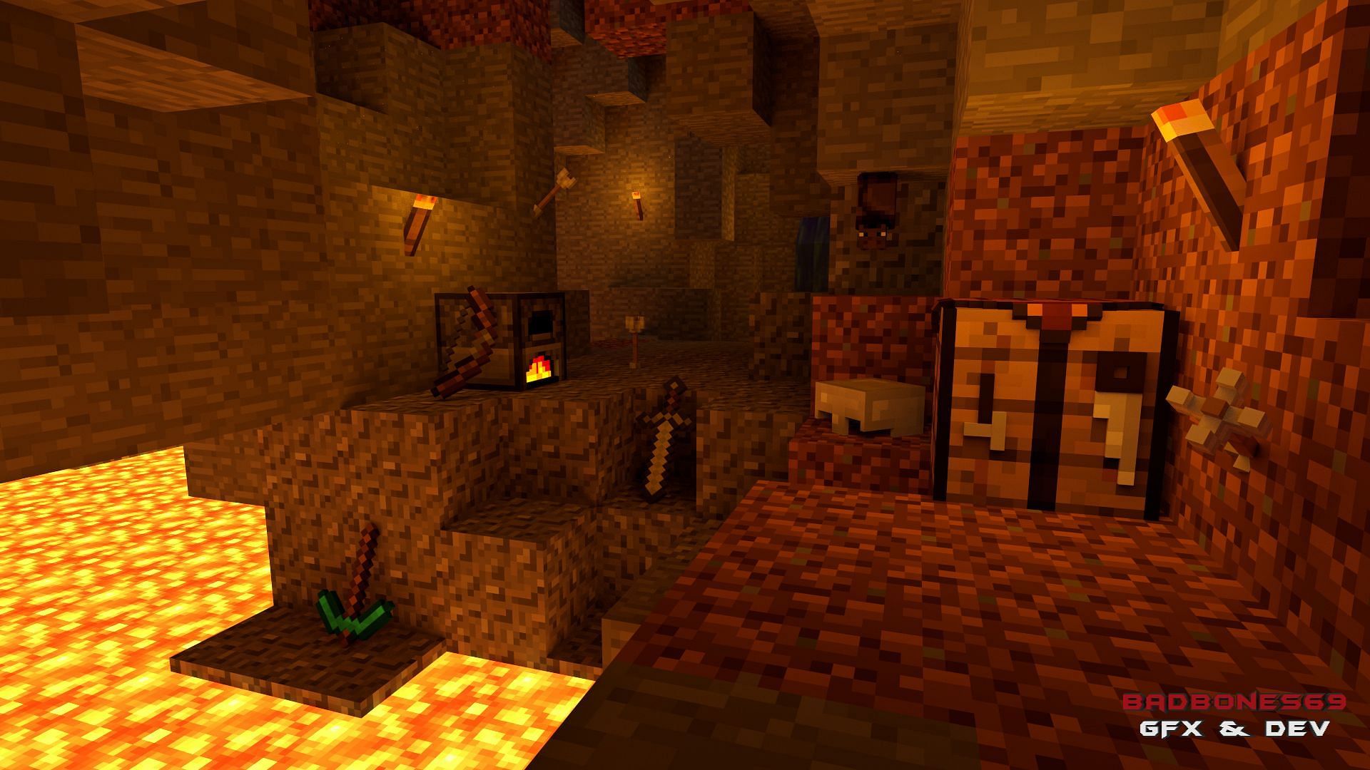 A well lit cave is a safer cave for exploration and mining.