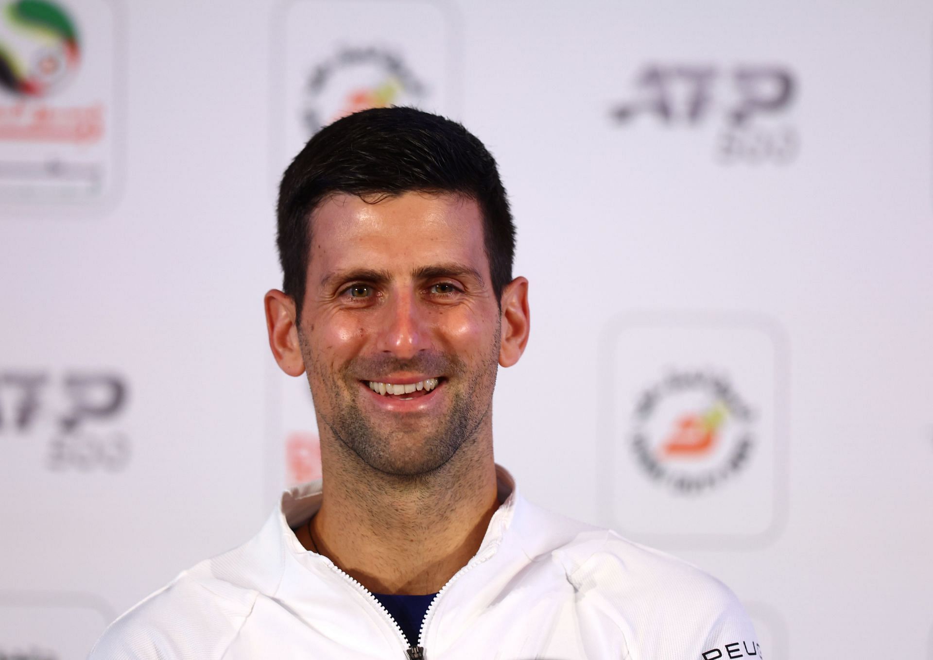 Novak Djokovic Press Conference At Dubai Duty Free Tennis Championships