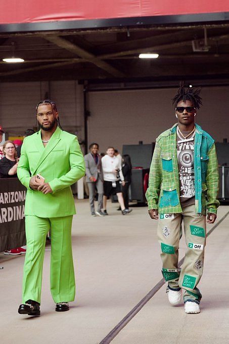 Kyler Murray Turns Heads With Lime Green Pantsuit