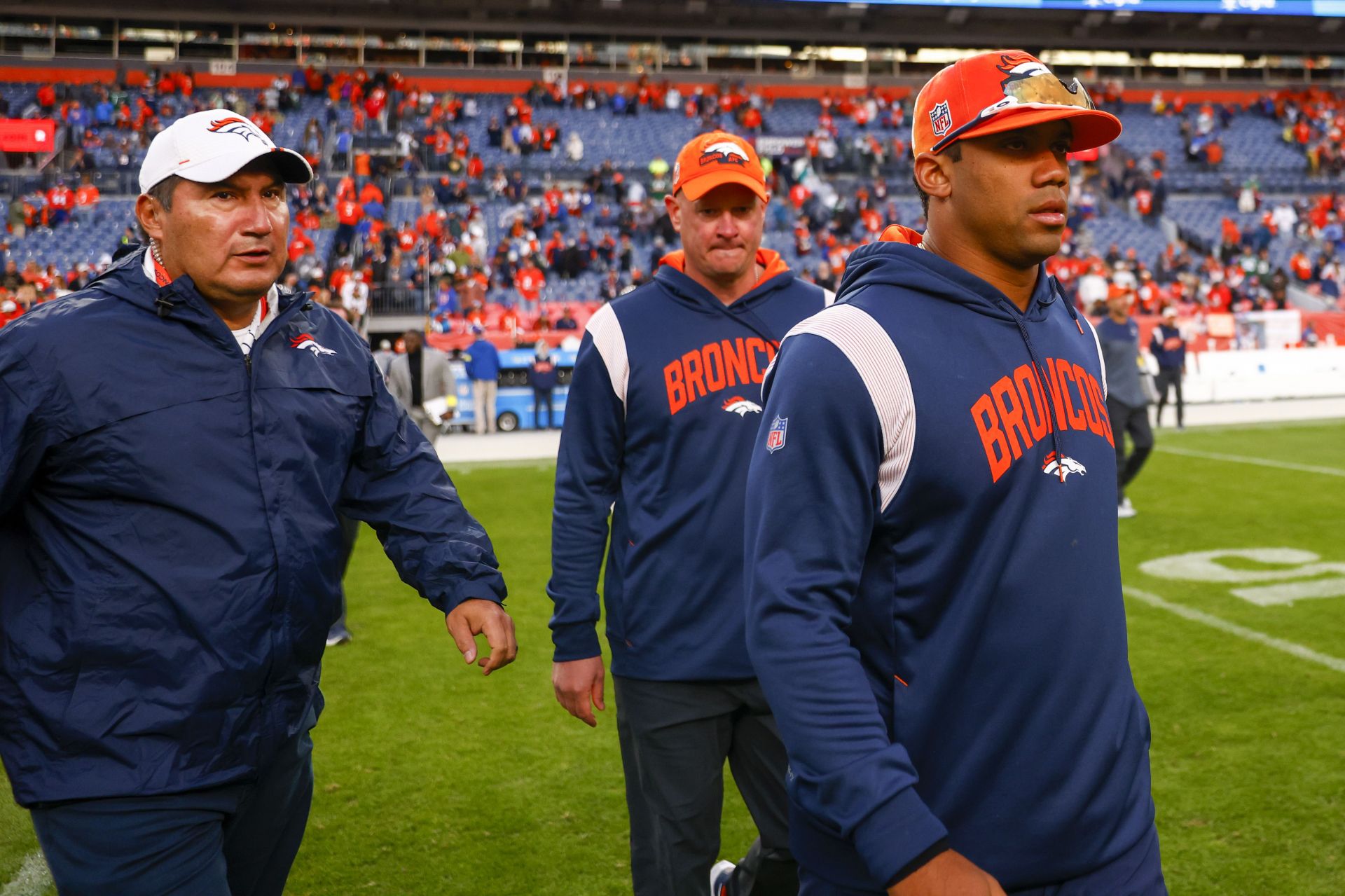 Russell Wilson Gets Flamed For Arriving To MNF Looking Like Dinner Mint