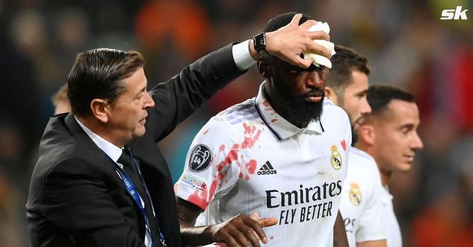 “What doesn’t kill you makes you stronger” – Antonio Rudiger reacts to getting hurt in collision with Shakhtar goalkeeper while scoring stoppage-time equalizer for Real Madrid