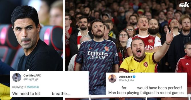 “When will he get the deserved rest”, “Man been playing fatigued” – Arsenal fans question why ‘tired’ player is named in line-up for Europa League game against PSV