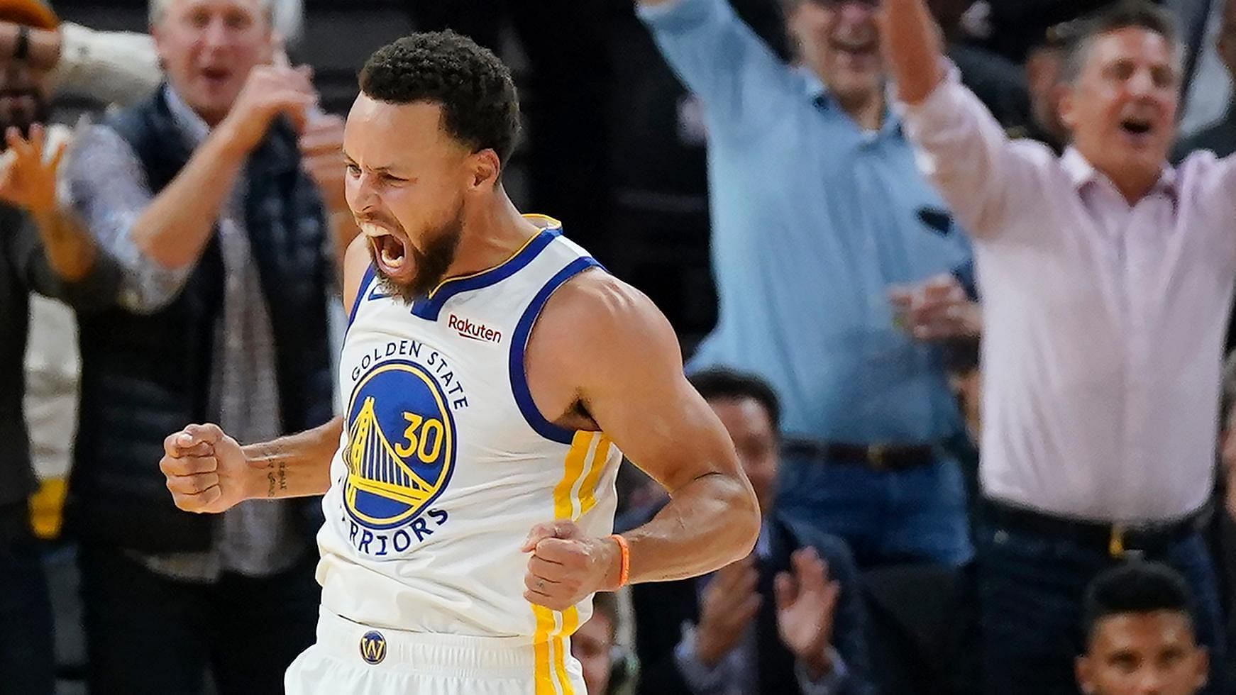 GamerCityNews faae8-16669536397325-1920 “When he gets into that mode, it’s like a video game, that’s why he’s one of the GOATs” – GSW All-Star gushes about Stephen Curry’s match-winning performance against Miami Heat 