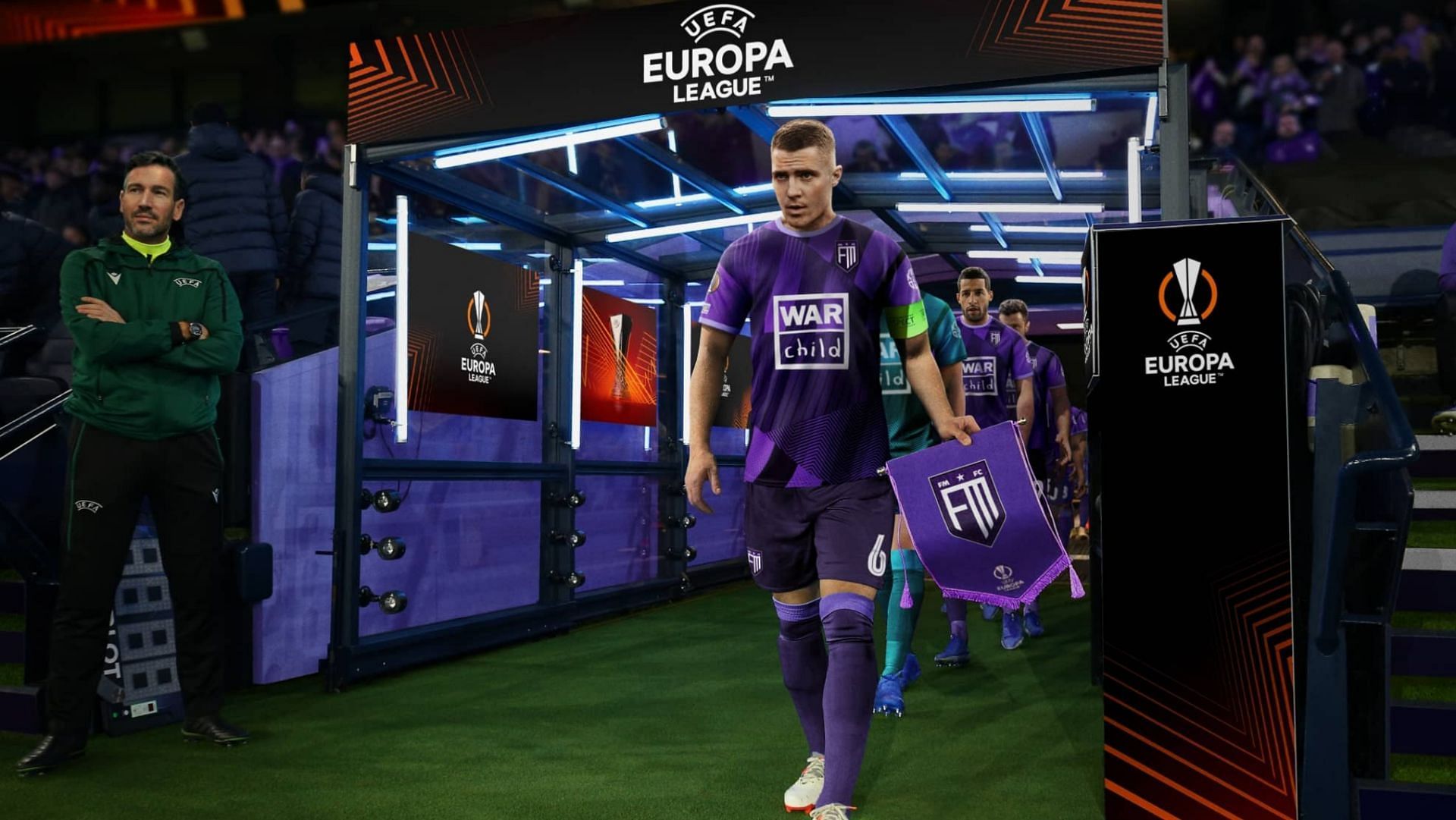 Football Manager 2023 will have official license of the European competitions (Image via SEGA)