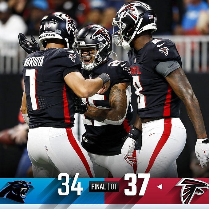 Carolina Panther Drop OT Thriller to Atlanta Falcons 37-34