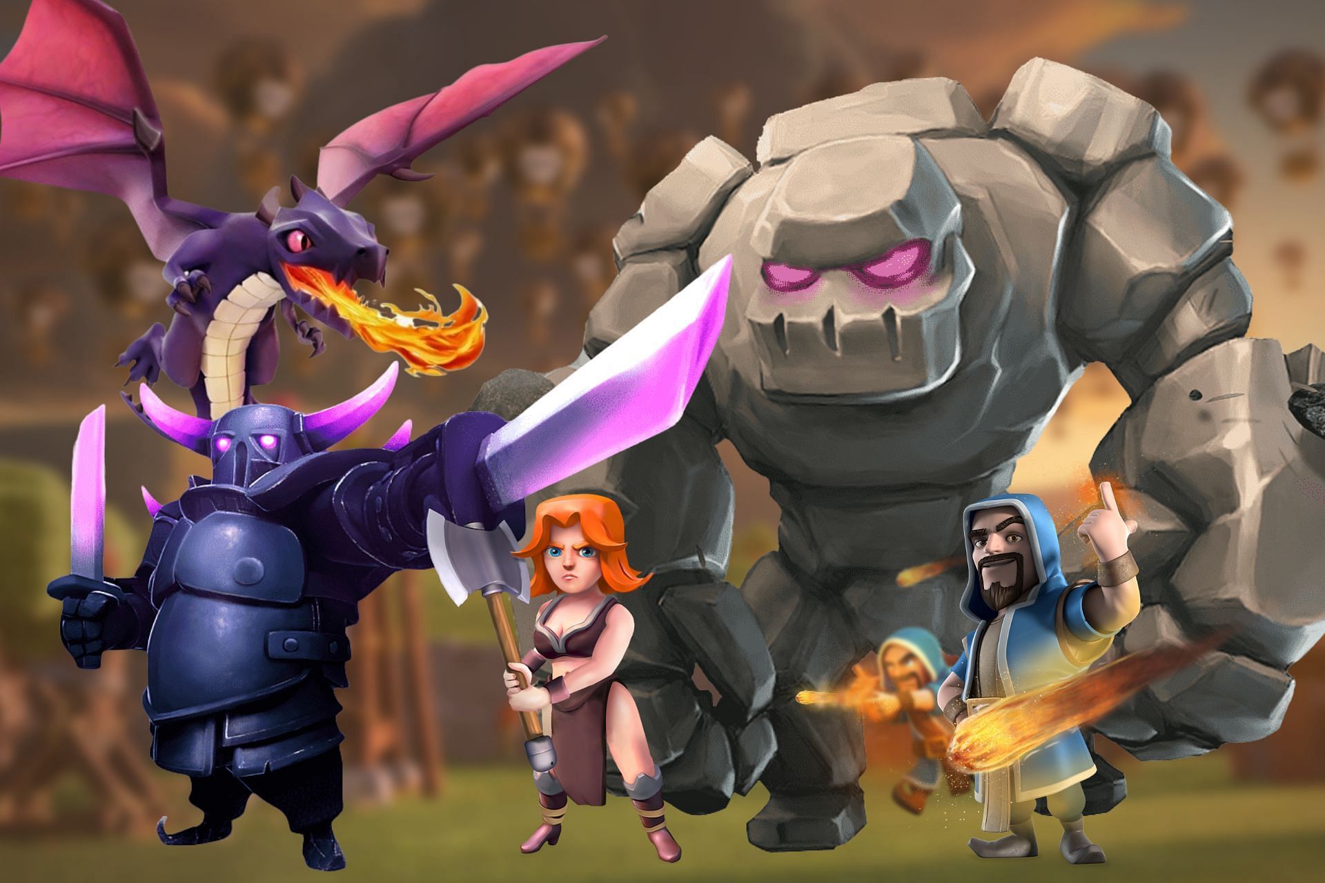 List of the best strategies that players can use in Town Hall 8 of Clash of Clans (Image via Sportskeeda)