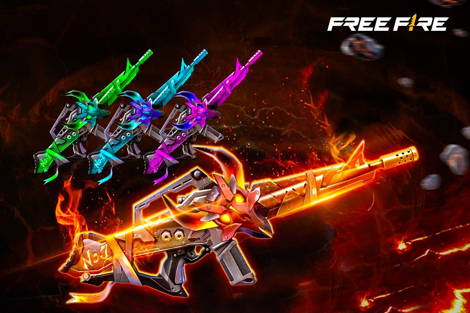  5 best Incubator gun skins released in Free Fire so far