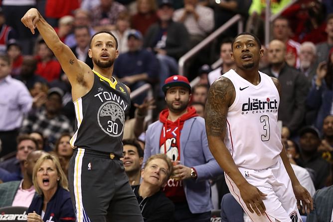 "I think he hurt the youth because the youth just loves 3s" - Bradley Beal thinks that Steph Curry messed up the game, but in a good way