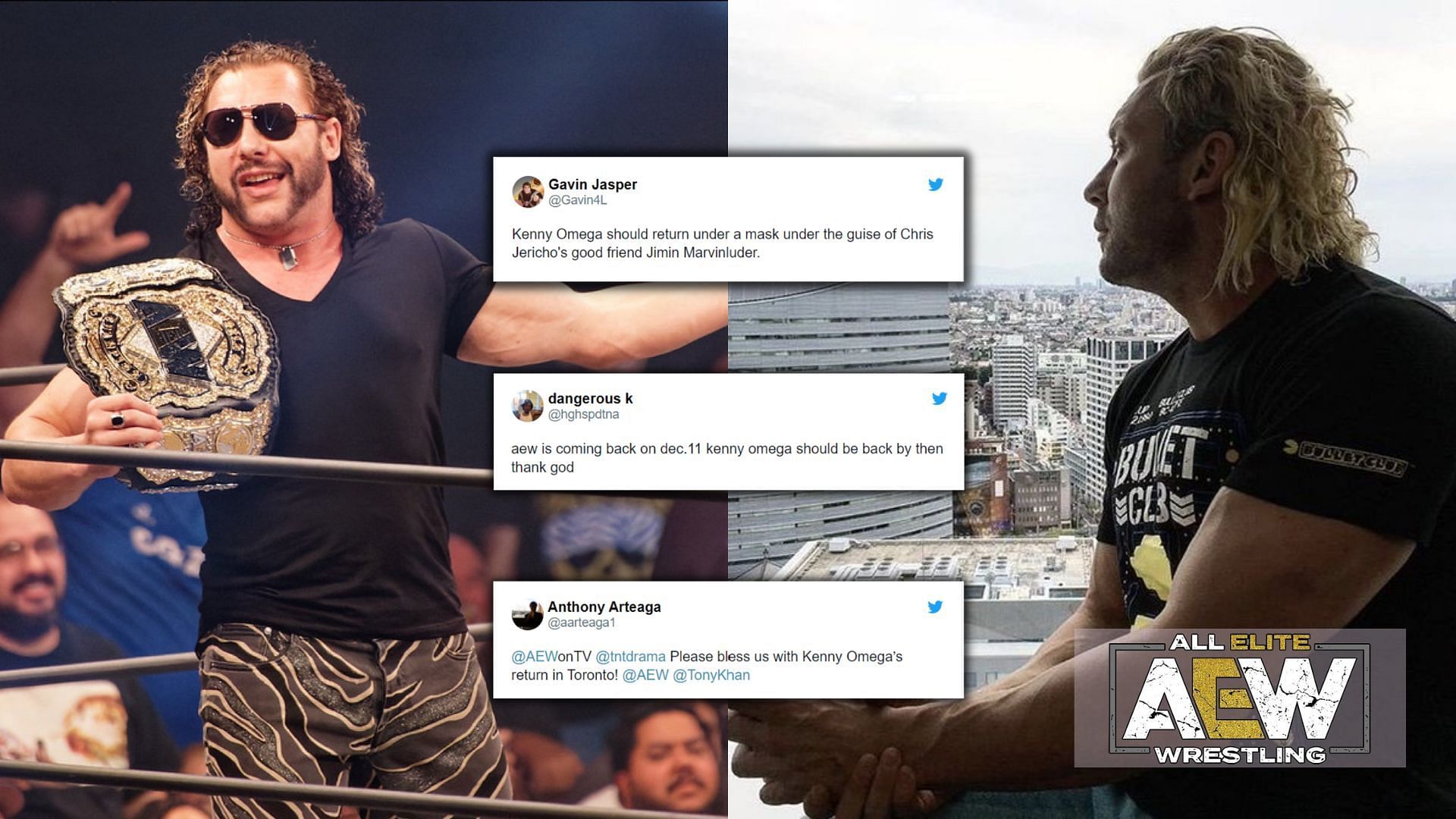 Will Kenny Omega return to action anytime soon?