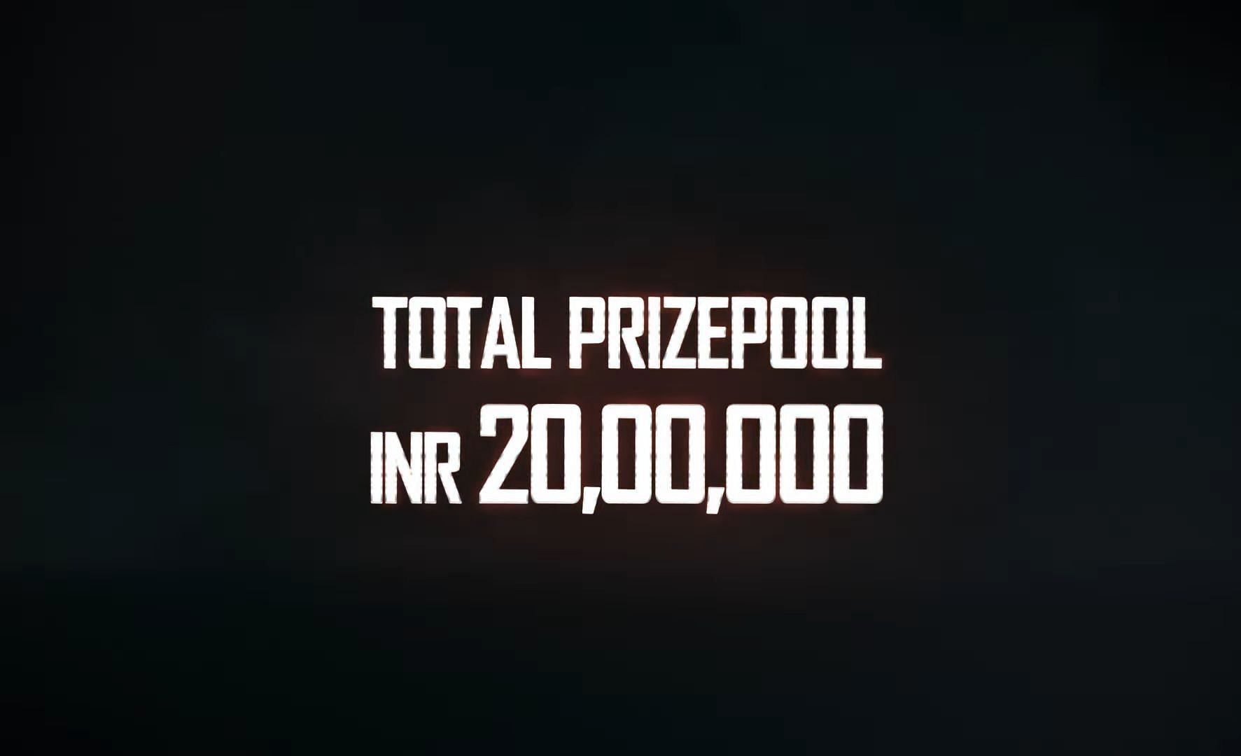 The tournament has a prize pool of ₹20,00,000 (Image via Jagran Play)